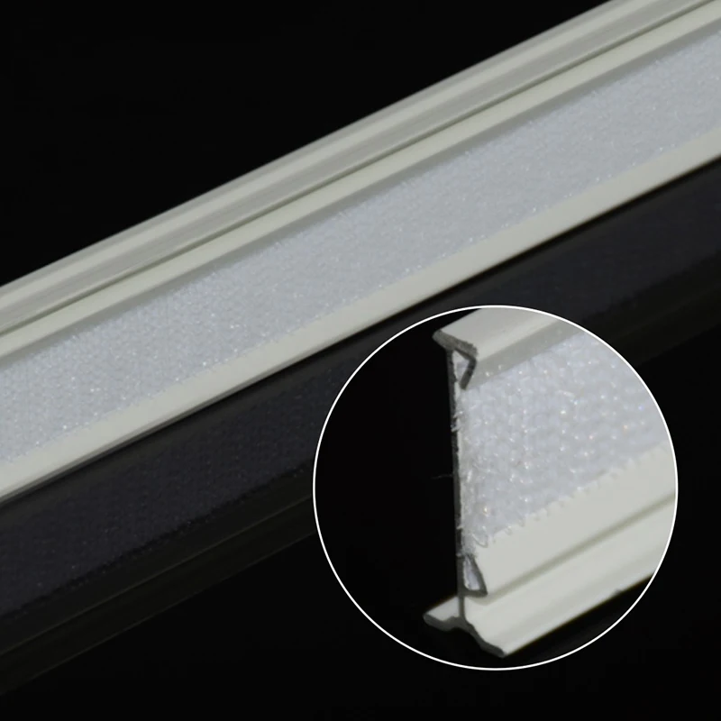 Motor Motorised Bendable Pvc Types American Curtain Rail Slides 90 Degree Silent Curtain Track