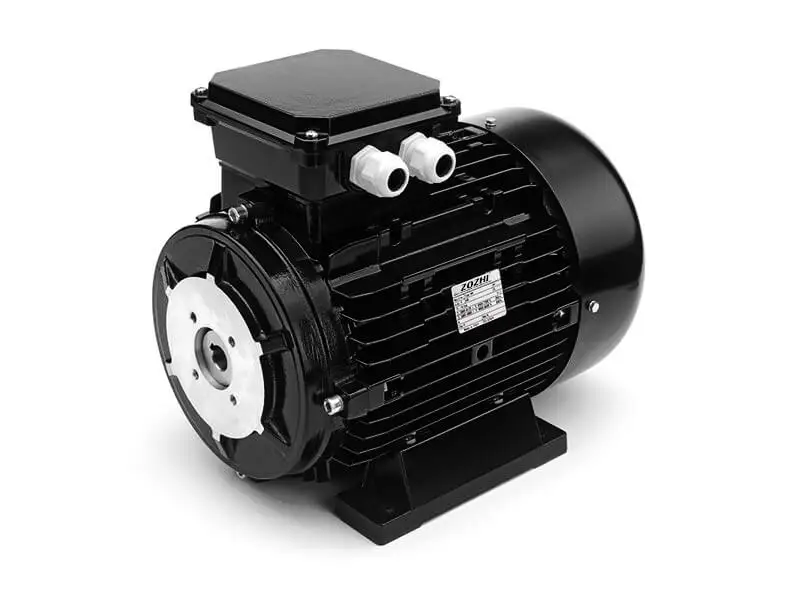 HS 713-4 0.55KW 0.75HP Hollow Shaft Motor AC 3 Phase 415V 50HZ