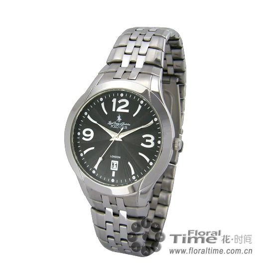 PL118 поло клуб Оптовая Япония movt кварцевые часы нержавеющая сталь назад США мужские поло часы