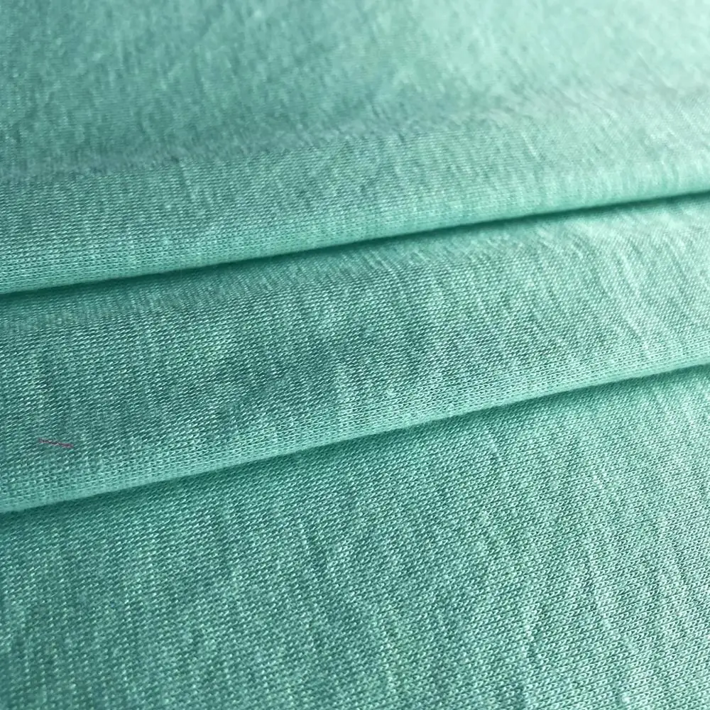 Hot sales rayon spandex jersey plain dyed  95% rayon 5% spandex knit fabric for shirts