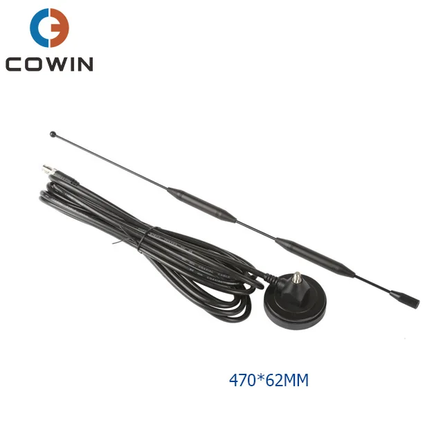 Omni Directional 4G LTE Car Antenna GSM 3G LTE 4G Whip Antenna With Magnetic Base