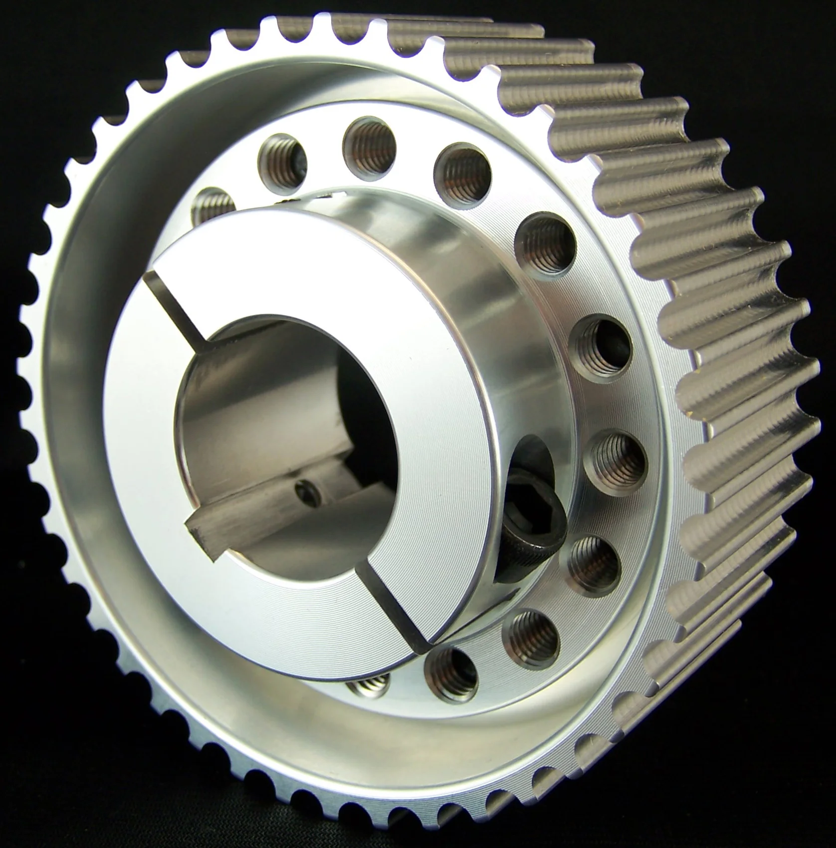 
alloy engine pas alternator crankshaft crank pulley set 