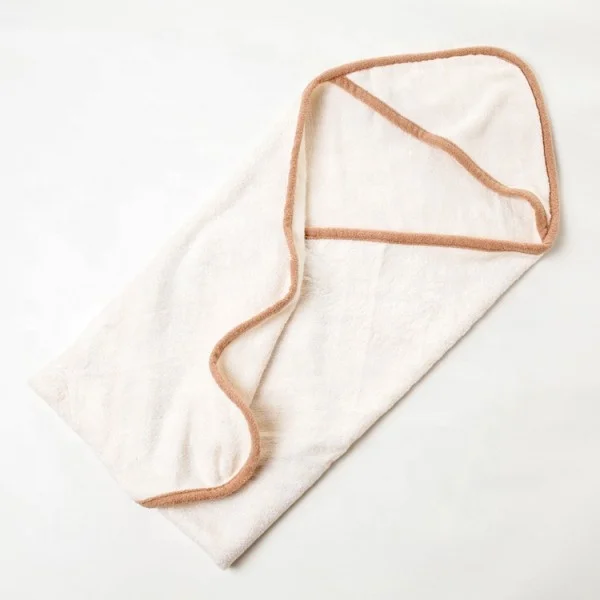 Muslin Terry Fabric Baby Bath Hooded Towels