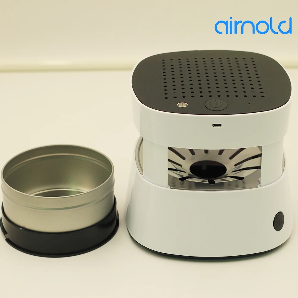 
Battery Powered Electronic Desktop Portable Unique Cigarette Ashtray Air Purifier 