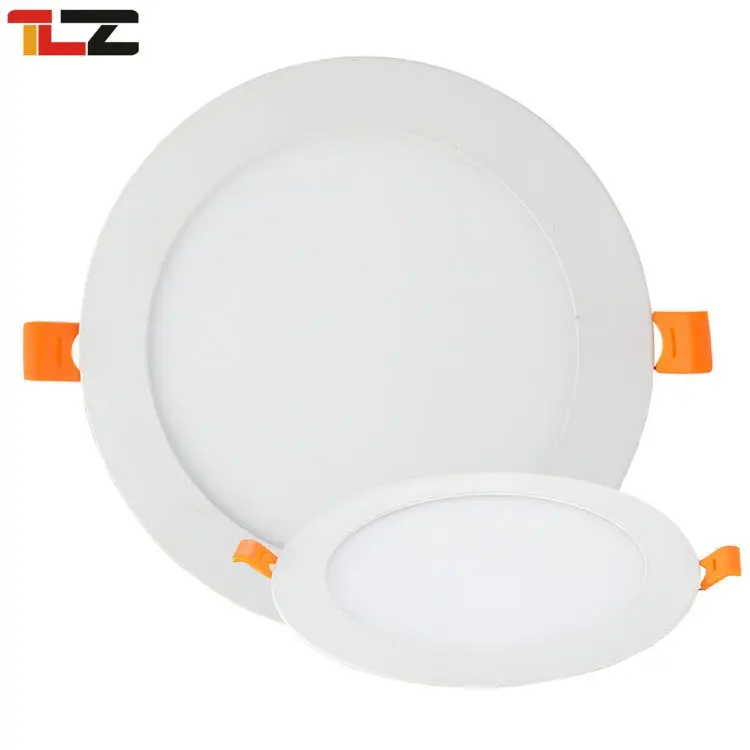 Ультра тонкий IP44 встроенный алюминия площади светодиодные панели 6 Вт