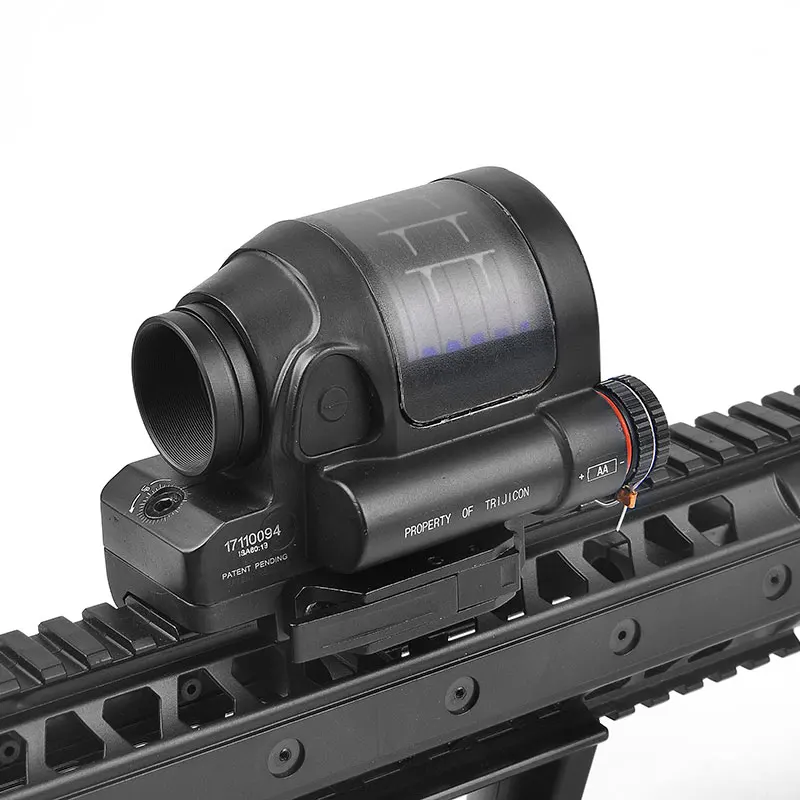 Tactical SRS Reflex Sight 1X38 Red Dot Sight Solar Power System Rifle Scope optics QD Scope Mount solar red dot