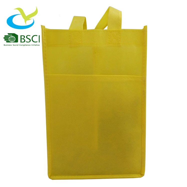 
non woven wine gift bag recycle carry bags eusable 4 bottles promotion bag 