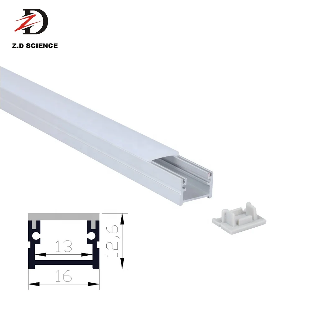 Anodized Silver Waterproof LED Strip Light Aluminum Profile Floor Decoration Light IP65 Waterproof