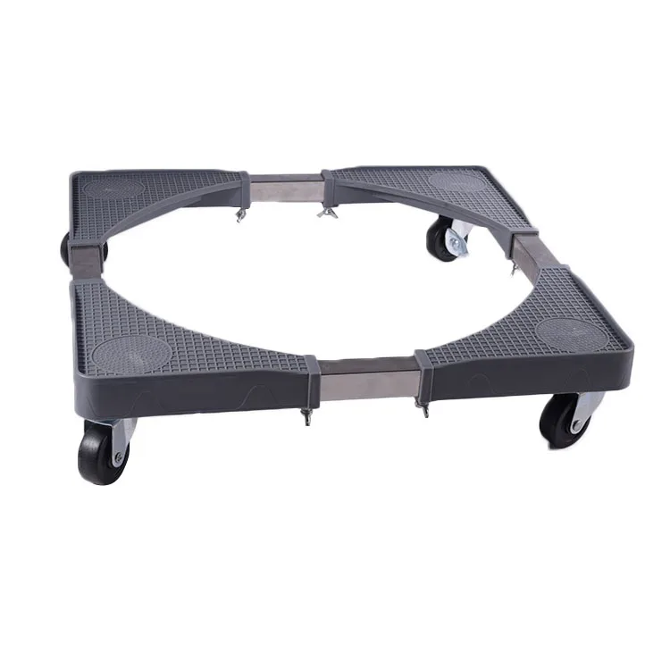 Guaranteed quality unique Adjustable Base Wheels Trolley Stand For Washing Machine