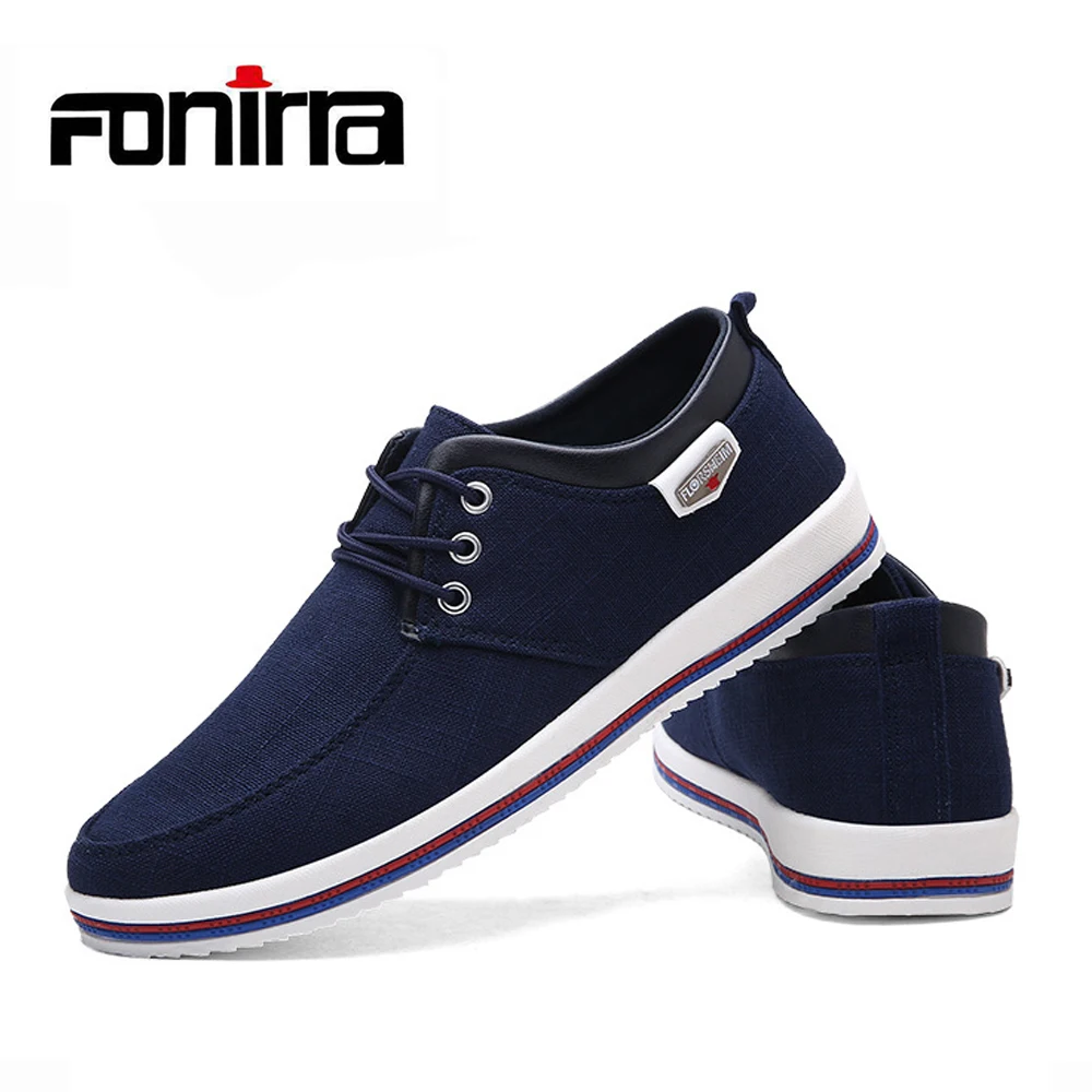  Wholesale cheap walking style sneakers for men casual canvas trendy