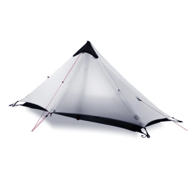 Ultra light Tents Double Layer camping pole support  waterproof single camping tent