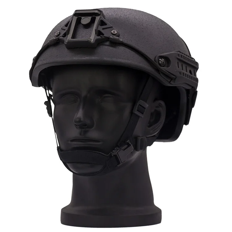 
CP Multipurpose Aramid Military Tactical Bullet proof Helmet Airframe Ballistic Helmet in black 