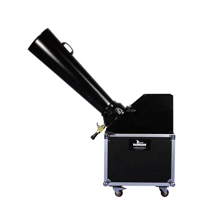 Disco SFX Electronic Dmx Large Co2 Confetti Machine Paper Confetti Cannon Machine Rainbow Effect For Party Wedding Celebration