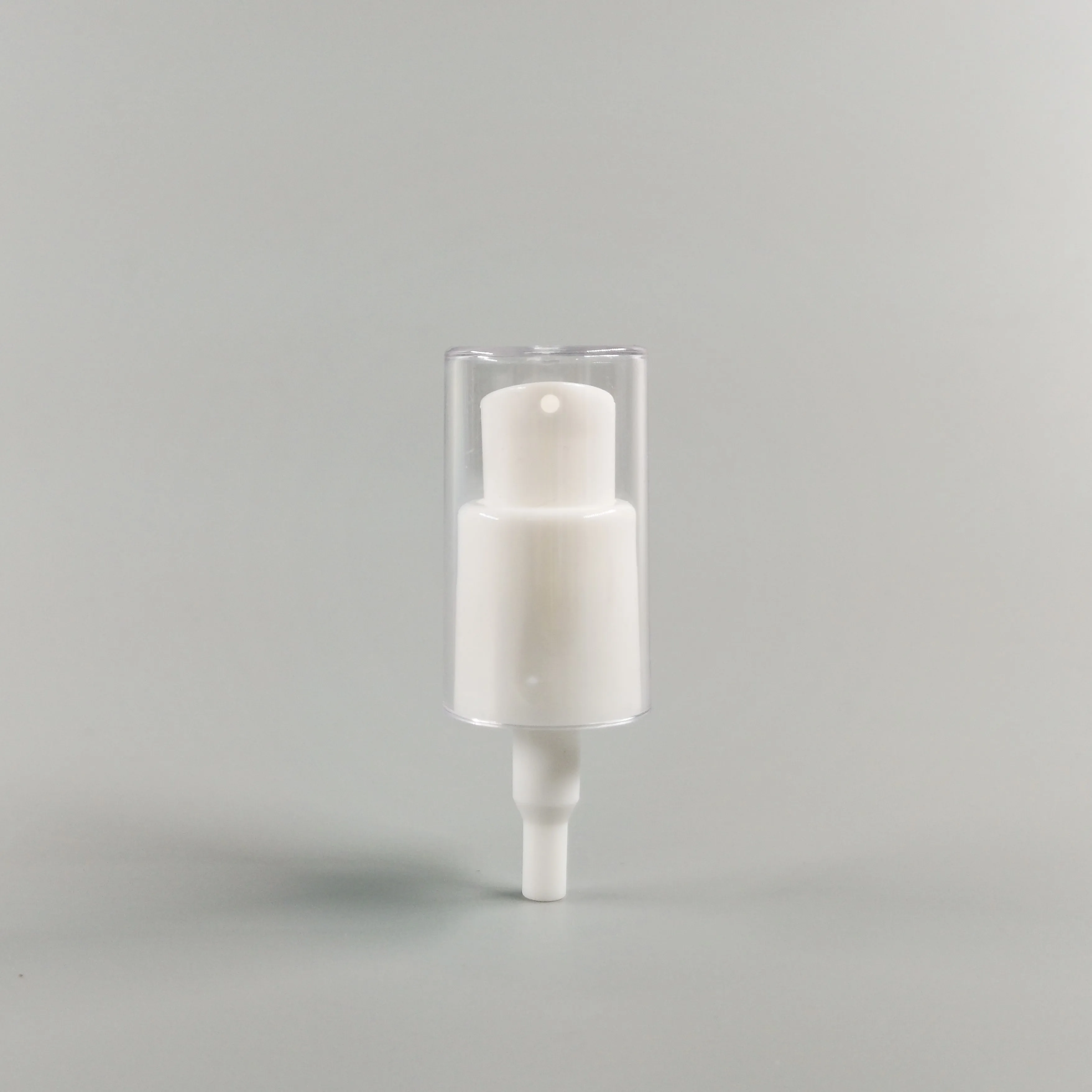 
Ningbo Yuyao Wholesale 18/410 Plastic Cosmetic Lotion Pump Cream Pump With AS FULL CAP 