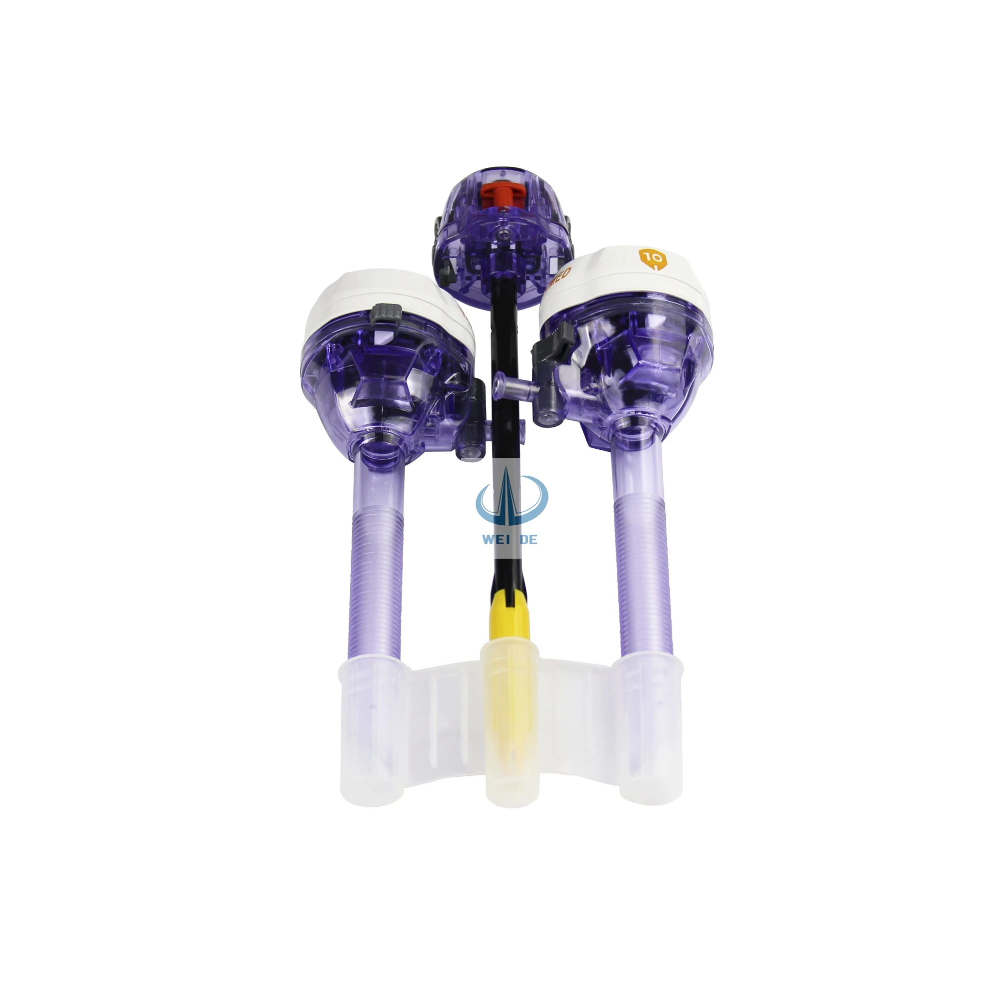 Disposable bladeless trocar set / kit for laparoscopic surgery