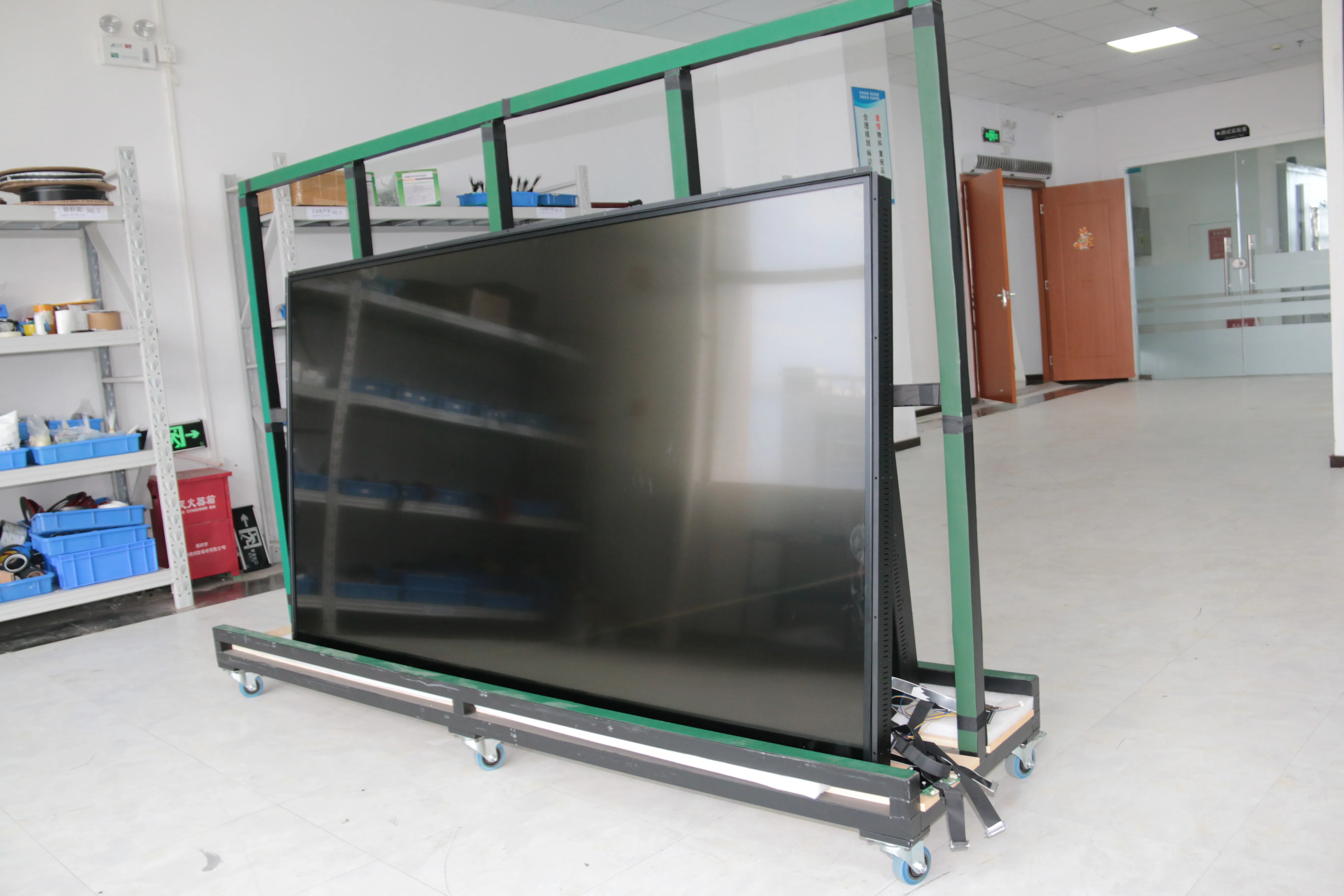 large format open frame touch screen TFT LCD monitor 75 inch 86 inch 98 inch 3840x2160 4K resolution