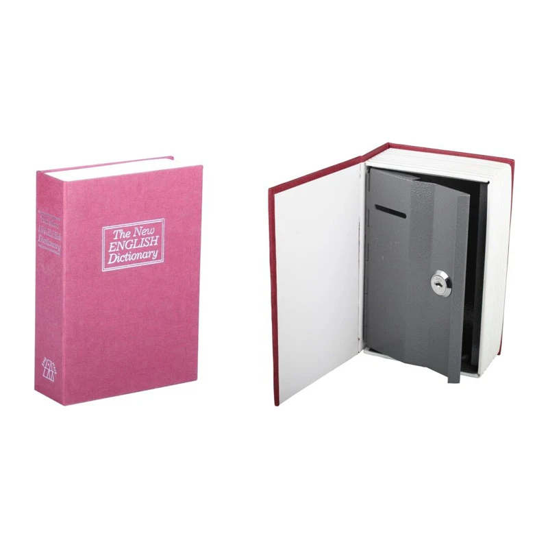 China price customized wholesale house secret dictionary hidden book safe with combination lock