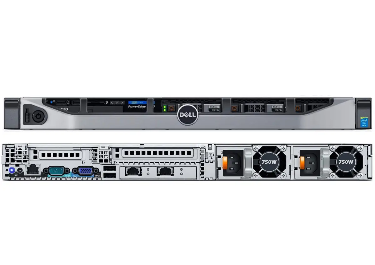 Second-hand Dell PowerEdge R630 Xeon E5-2603V4 CPU 1tb hard drive 16gb ram rack server Used or Refurbished server