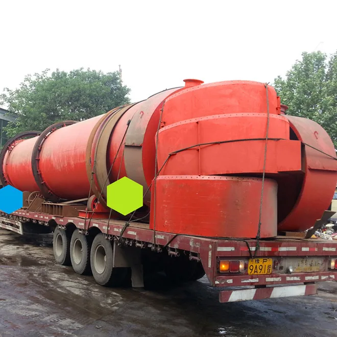 
Sand Coal Slime Cow Manure Rotary Drum Dryer 
