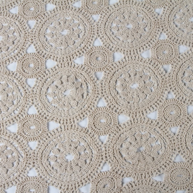 New arrivals chemical indian gupure embroidery water soluble lace fabric online