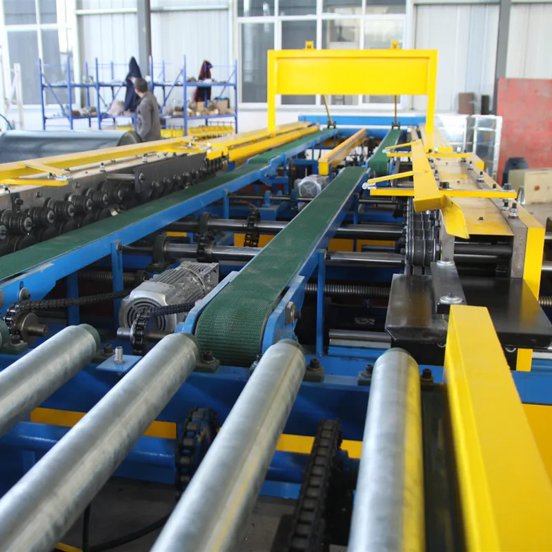 HVAC U Shape Air Duct Auto Production Line V For Square Steel Ventilation Pipe
