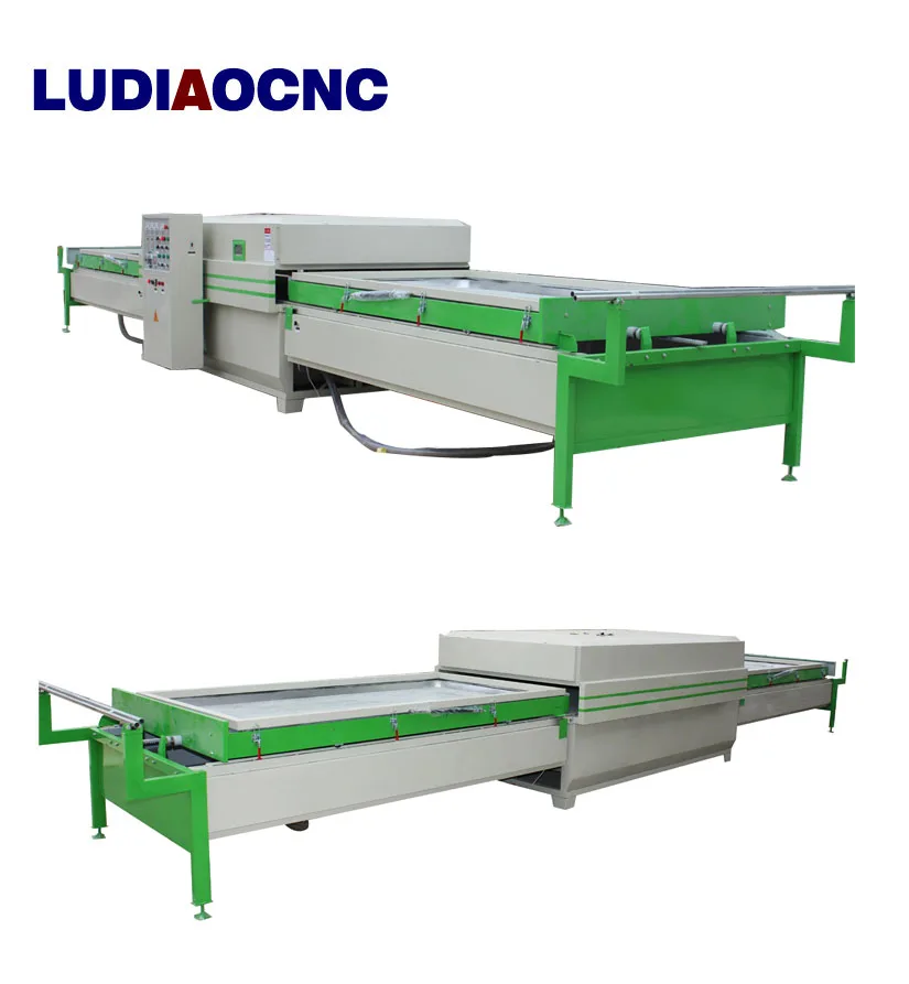 Furniture Door Vacuum Membrane Press Woodworking Machine