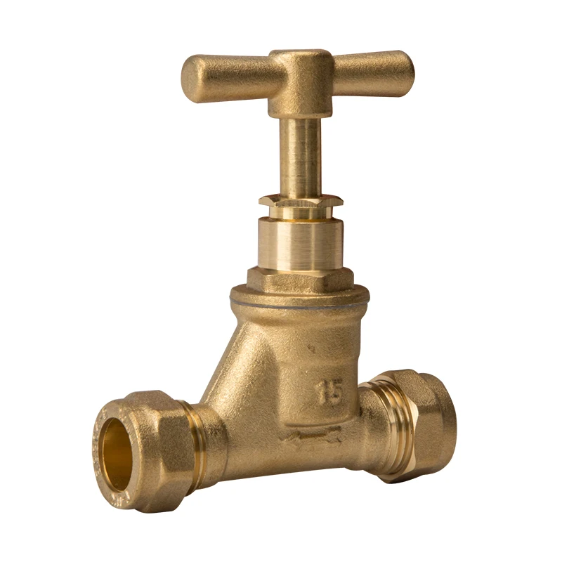 Metal handle brass water ball stop cock valves