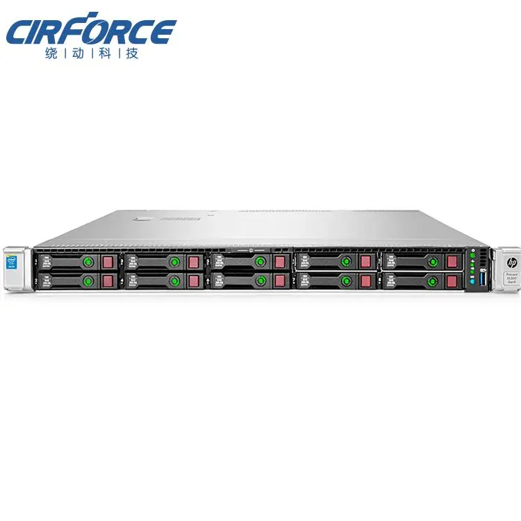 Оригинальный новый! Hpe Proliant DL360 Gen9 755258-B21 E5-2650v3 8SFF CTO сервер