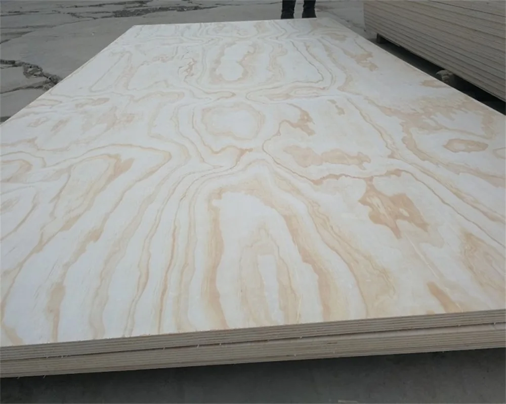 JIAMUJIA Cheap Price Laminated 3mm 12mm 18mm 1 Inch Thick 4x8 5x10  Construction Commercial Pine Plywood Sheet