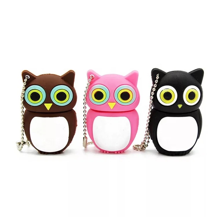 Индивидуальные изготовливаемый на заказ из ПВХ Emoji Единорог животных мультфильм Usb 2,0 3,0 флешка