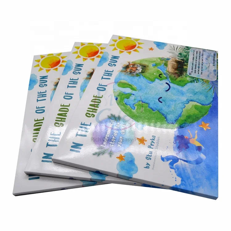 perfect binding softcover book printing services