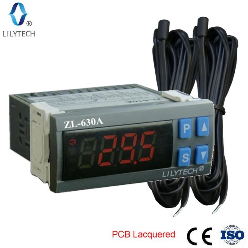 ZL-630A, Digital Temperature Controller, Cold Storage and Refrigeration Controller, Lilytech, stc 9200