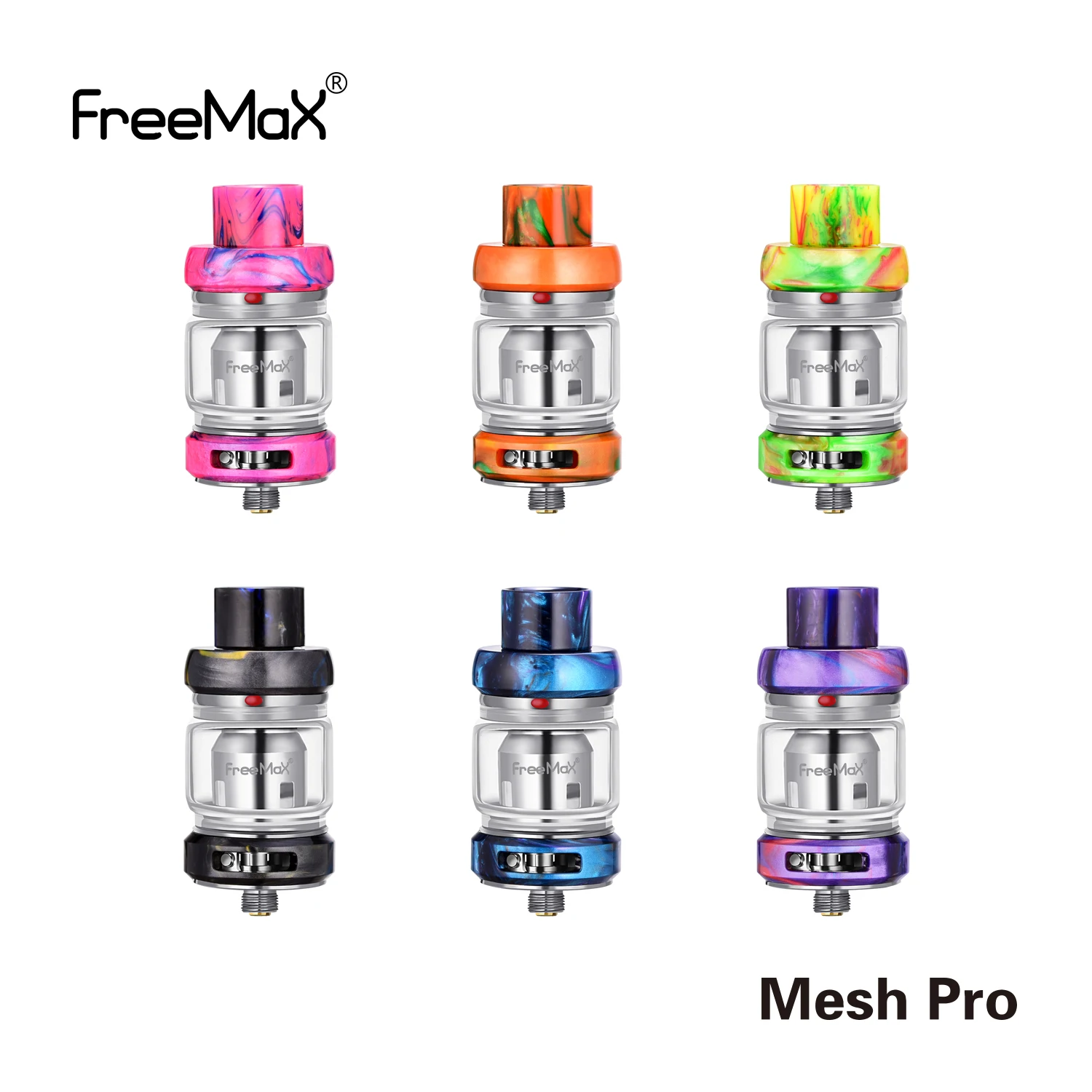 Заводская цена! Резервуар Freemax Mesh Pro Subohm с двойными и тройными сетчатыми катушками, бак Sub ohm, оптовая продажа