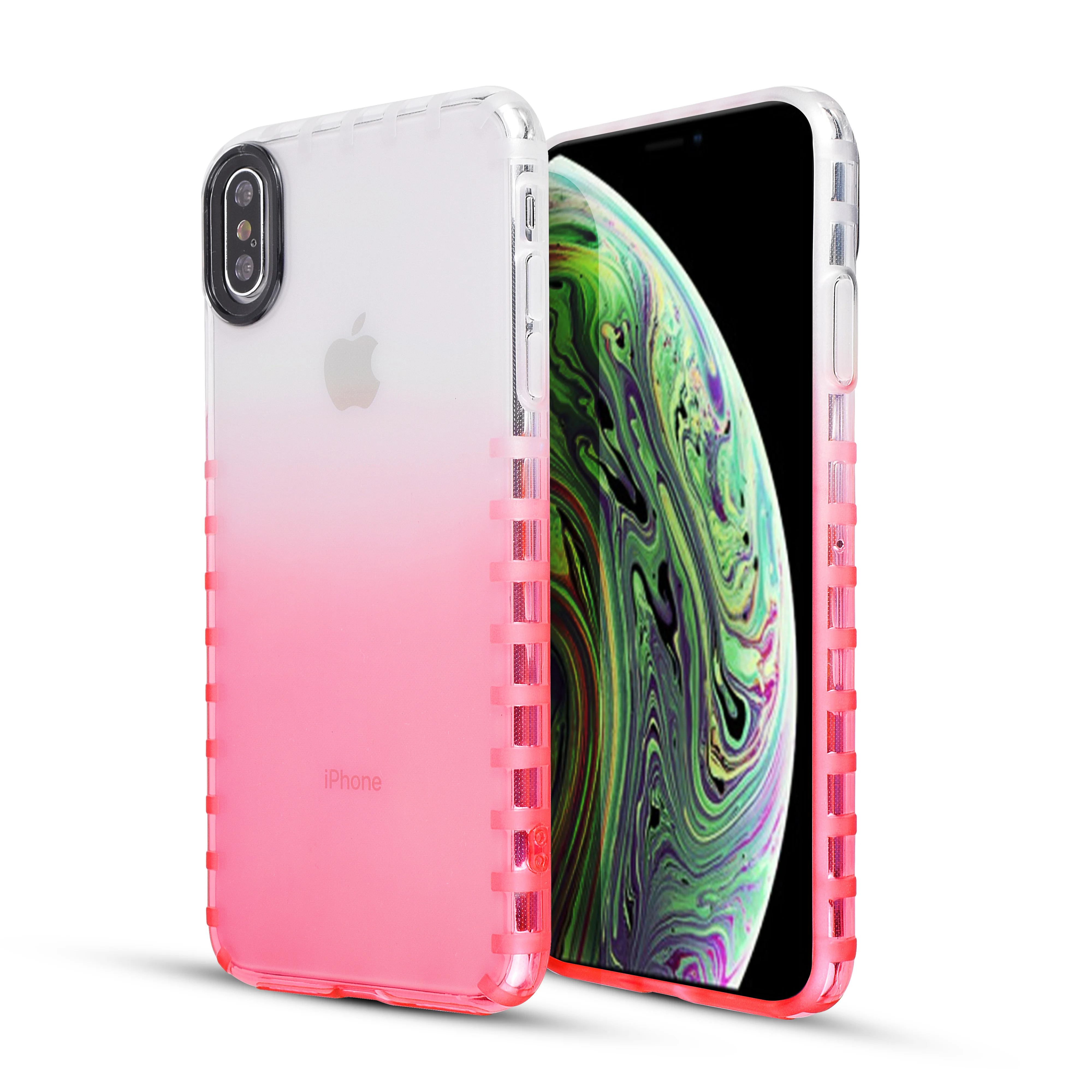 
Monochromatic gradual change tpu cell phone case for iPhone x case buy direct from china factory 