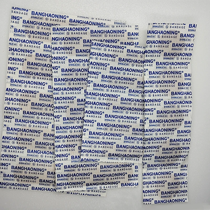 ISO  CE Surgical PE waterproof printed pot wound plaster Adhesive Bandage