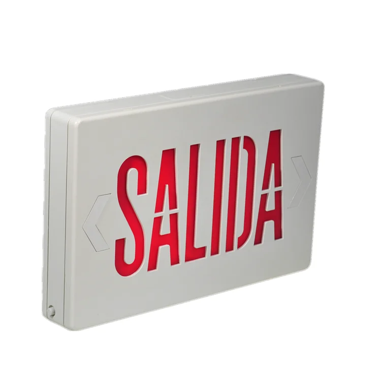 6 Inch cULus Approved exit signs for JEE series (Red Letters)