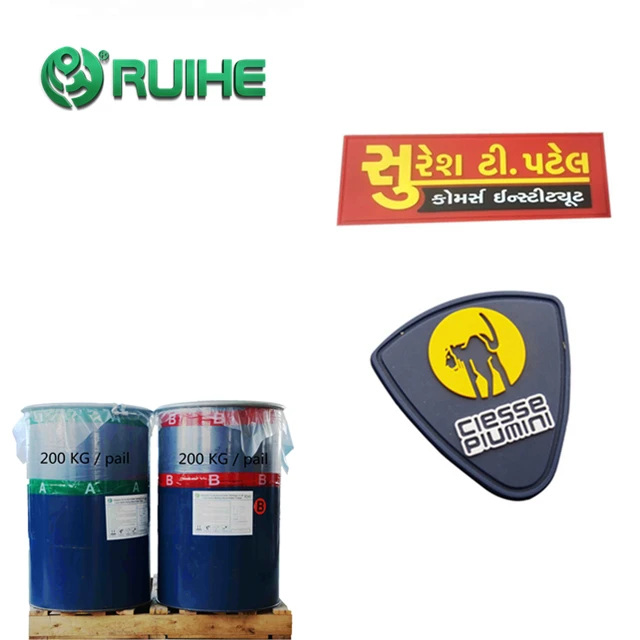 Liquid Silicone Rubber Fast Curing Good Adhesion For The Fabric Surface Label