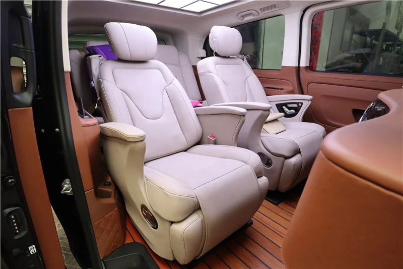 luxury Single electric car chair auto seats customized seat for MPV with massage