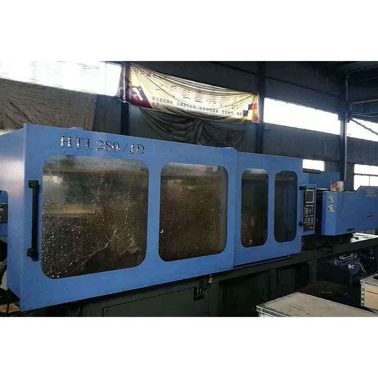 HTL280JD пластик машина по производству гранул/используется литья под давлением машина кусок