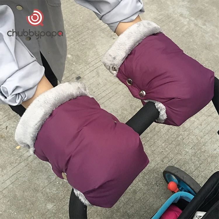 Winter Waterproof Hand Warmer Gloves for Stroller