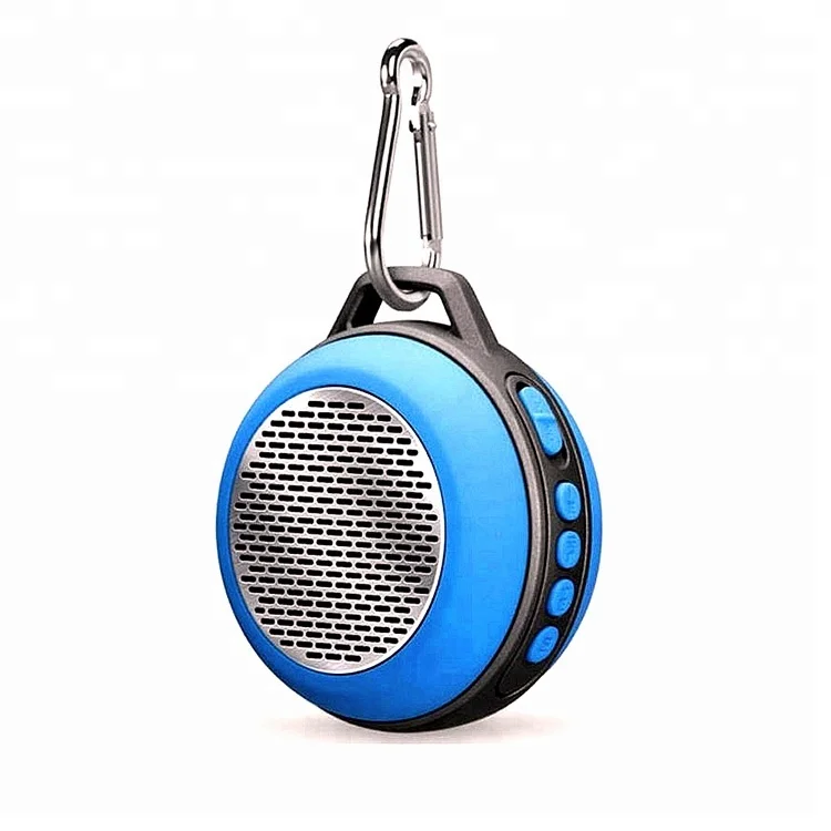 Innovative 2018 new products portable metal wireless speaker for outdoor sports