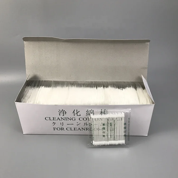 
Disposable Dust Free Huby 340 Replacement Industrial Clean Cleanroom Cotton Swab for Keyboard 