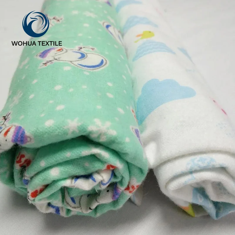 100% хлопок, реактивная печатная матовая фланелевая ткань, в наличии