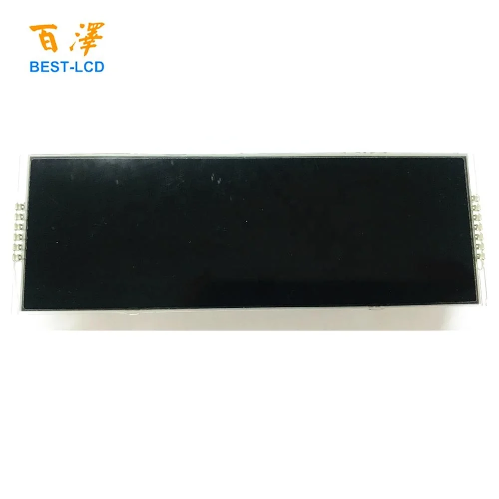 
Custom 7 segment PMVA monochrome LCD Display with White LED Backlight For Home Appliances/Refrigerator/Freezer 