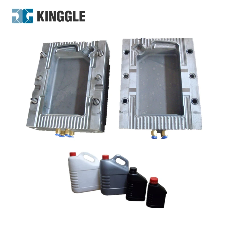 PP HDPE making steel CAD 500ml water bottle nice design 5L jerry can blow mold