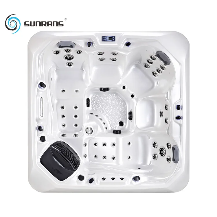 Sunrans hot tub piscine spa for 5 persons with balboa controller