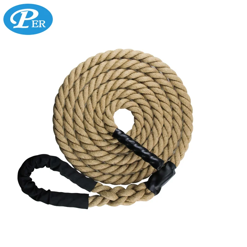 Supplier Fitness Training Rope Battle Rope China 30 Feet 40 Feet 50 Feet PP Bag + Carton Power Training  Customized Color