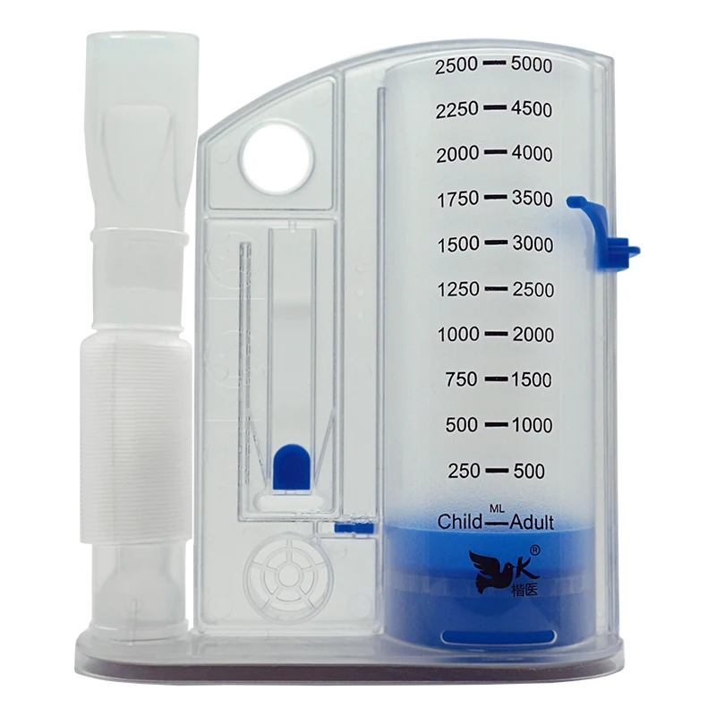 
Medical Large Volume Measurement Incentive Spirometer breath lung breathing trainer 