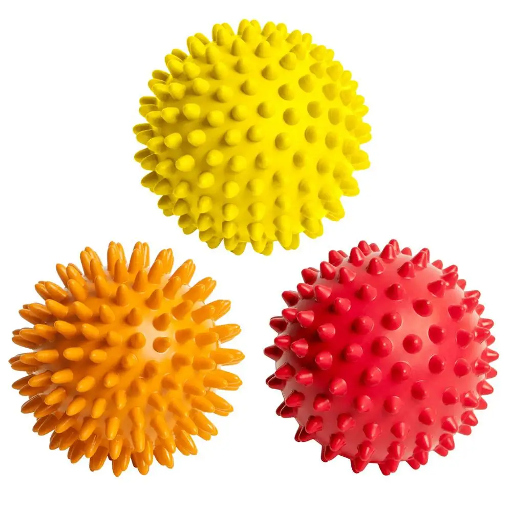 3 Pack Massage Ball Set for Deep Tissue Therapy Muscle Knots Myofascial Release Relieve Stress and Relax Tight Muscles