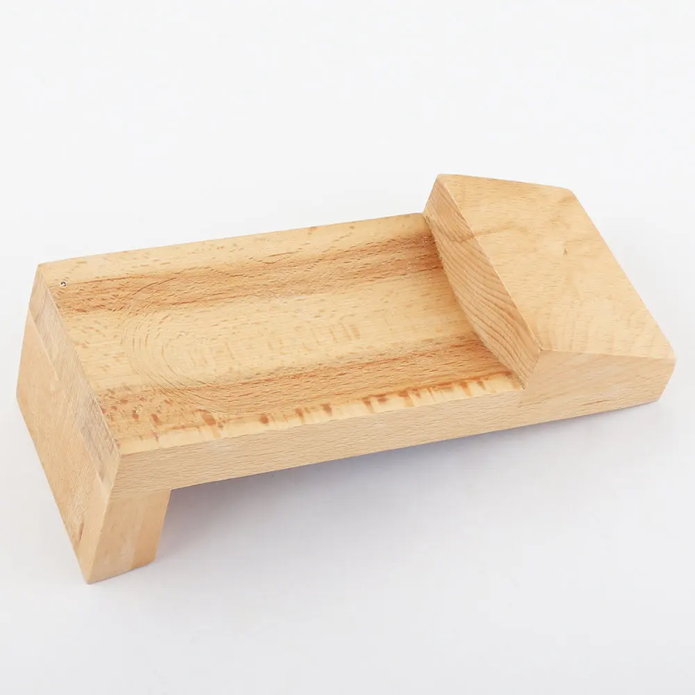 The Easy Seafood Opener Shucking Tool and Clam Opening Knife with Wood Handle Gift Set